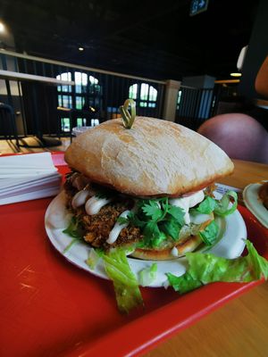 Spicy crispy jerk  at Stir It Up in Charlottetown