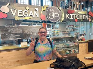 The storefront at Founder’s Food Hall. at Stir It Up in Charlottetown