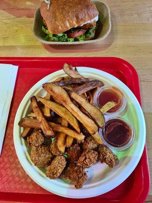 "Chick'un Nugs and Chips" at Stir It Up in Charlottetown