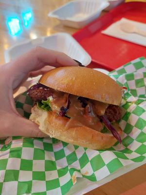 Chili fried chckn bun at Stir It Up in Charlottetown