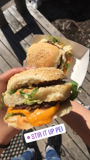 The mooless mac  at Stir It Up in Charlottetown