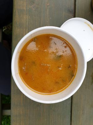 Mushroom soup. Delicious!!! at Stir It Up in Charlottetown