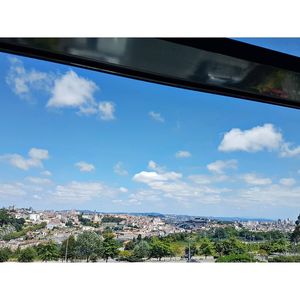 The view from the restaurant at DaTerra - Arrabida Shopping in Vila Nova De Gaia
