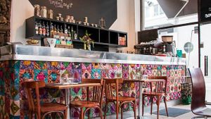 inside at Escale Indienne in Grenoble