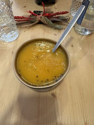 Soup  at O Macrobiotico in Porto