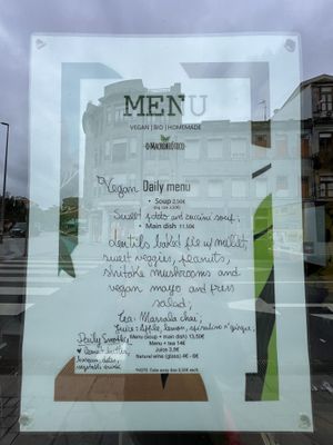 Daily  at O Macrobiotico in Porto