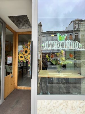 Entrance  at O Macrobiotico in Porto