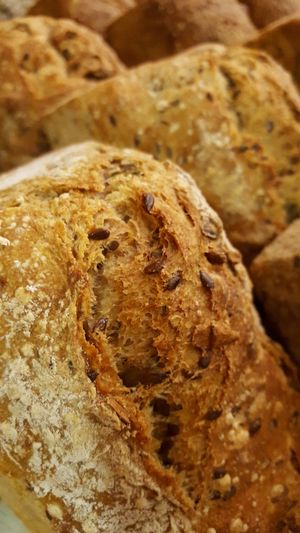 Our bread.  at O Macrobiotico in Porto
