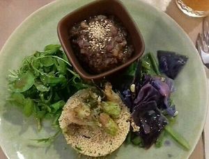 Good food at O Macrobiotico in Porto