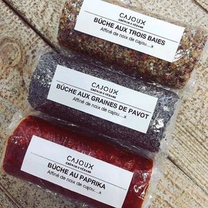 Les buches at Cremerie Vegane in Geneva