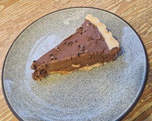 Chocolate tart at Tambake in Praia