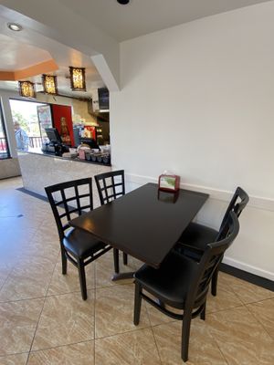 Table  at New Asia Restaurant in West Hartford