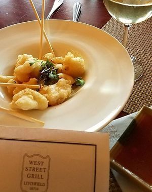 , at West Street Grill in Litchfield