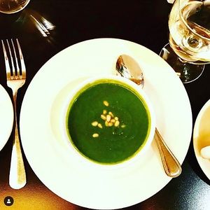 Broccoli Soup at West Street Grill in Litchfield