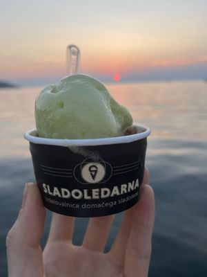   at Sladoledarna in Koper
