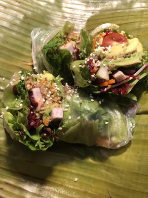   at Night Market - Vegan Wrap Stall in Pai