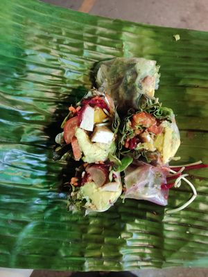  at Night Market - Vegan Wrap Stall in Pai