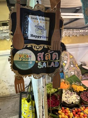   at Night Market - Vegan Wrap Stall in Pai