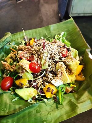  at Night Market - Vegan Wrap Stall in Pai