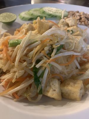 Pad Thai - no egg  at Lucky in Koh Samui