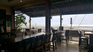 Beach view at Lucky in Koh Samui