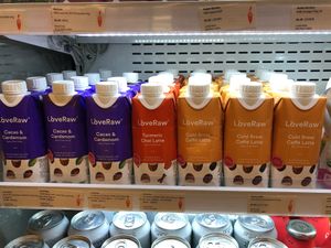 Raw drinks at SuperNature in Central Singapore