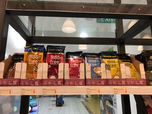 MooFree chocolates  at SuperNature in Central Singapore