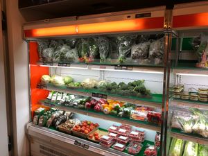 Organic fruits and veggies  at SuperNature in Central Singapore