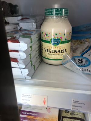 Giant Vegenaise at SuperNature in Central Singapore