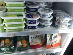 Vegan spreads and cheeses!  at SuperNature in Central Singapore