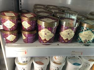 Booja booja ice creams! (And Coyo underneath) at SuperNature in Central Singapore