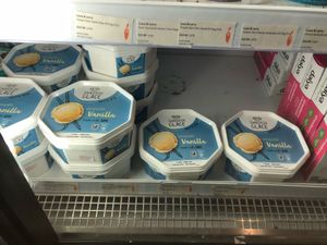 Swedish glace ice cream as well!  at SuperNature in Central Singapore