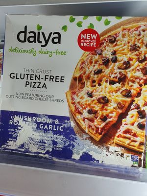 Mushroom & roasted garlic pizza ~ Circuit Breaker Period Phrase 2 at SuperNature in Central Singapore