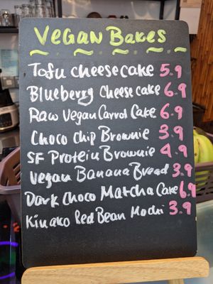 Vegan bakes at Soul ALife - Changi City Point in East Singapore