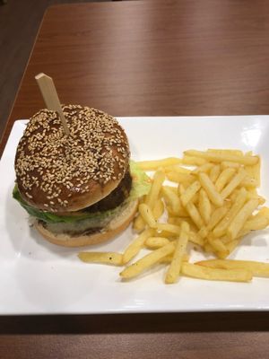 Cheesy burger at Soul ALife - Changi City Point in East Singapore