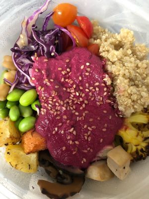Buddha bowl  at Soul ALife - Changi City Point in East Singapore