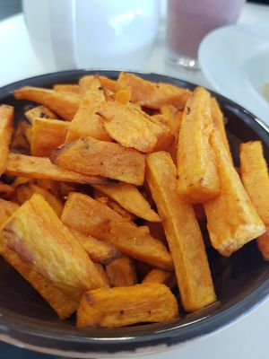 Sweet potatoes fries at Soul ALife - Changi City Point in East Singapore