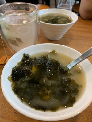 Soup of the week : Miso Soup  at Soul ALife - Changi City Point in East Singapore