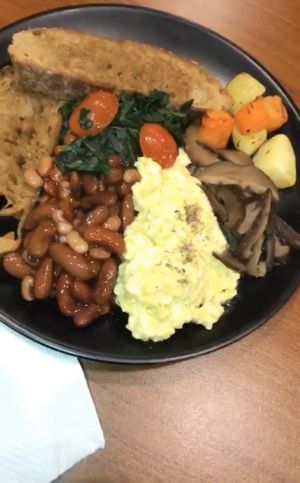 breakfast set (forgot name) at Soul ALife - Changi City Point in East Singapore