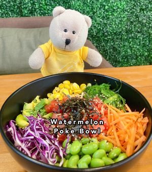 Watermelon Poke Bowl at Soul ALife - Changi City Point in East Singapore