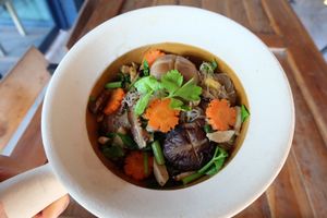 Tofu Potted With Vermicelli at Sri Chiang Yeun House in Chiang Mai