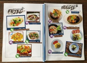 menu 2 at Sri Chiang Yeun House in Chiang Mai