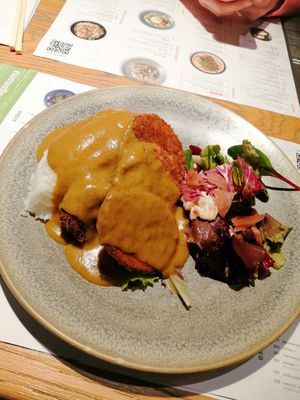 Vegetable katsu at Wagamama in Birmingham