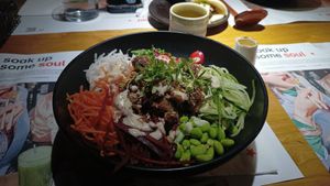 Koyo bowl mushroom at Wagamama in Birmingham