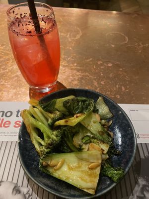 Greens  at Wagamama in Birmingham