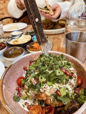 A whole cauliflower 😋  at Shouk in Drumcondra