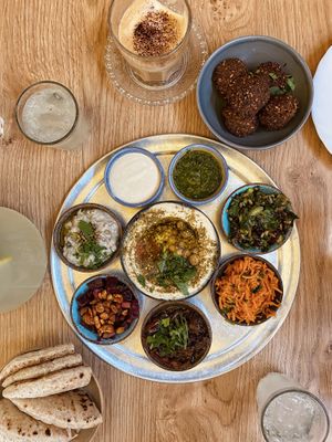 Mezze small   at Shouk in Drumcondra
