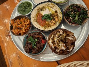 Small mezze at Shouk in Drumcondra