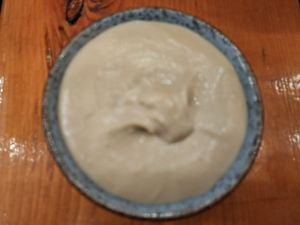 Hummus side at Shouk in Drumcondra