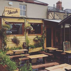 Patio at Shouk in Drumcondra